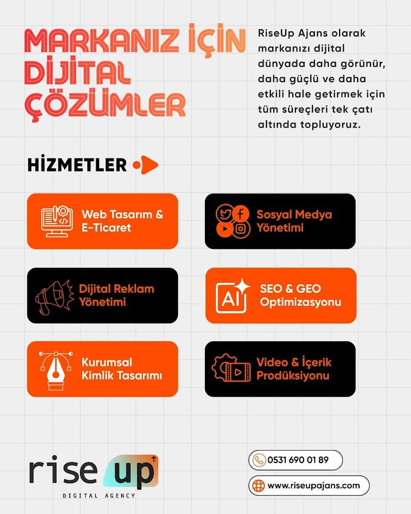 RiseUp Ajans - Mersin Web Tasarım görseli
