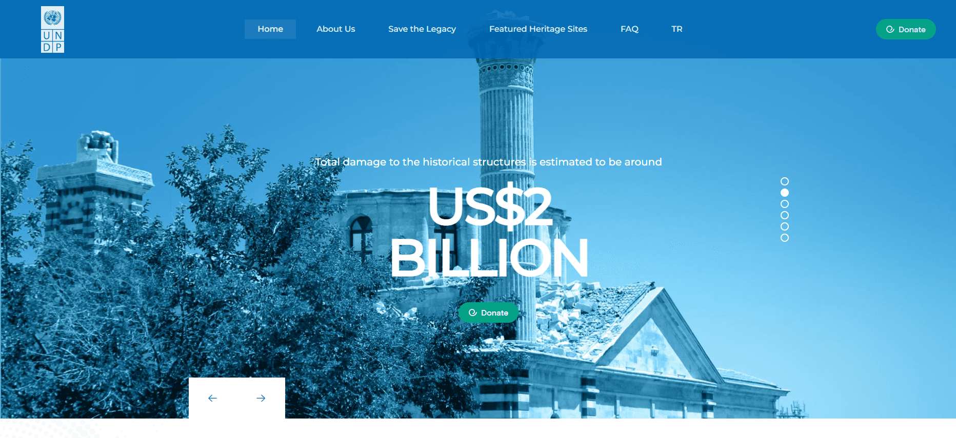UNDP - Save The World Web Sitesi