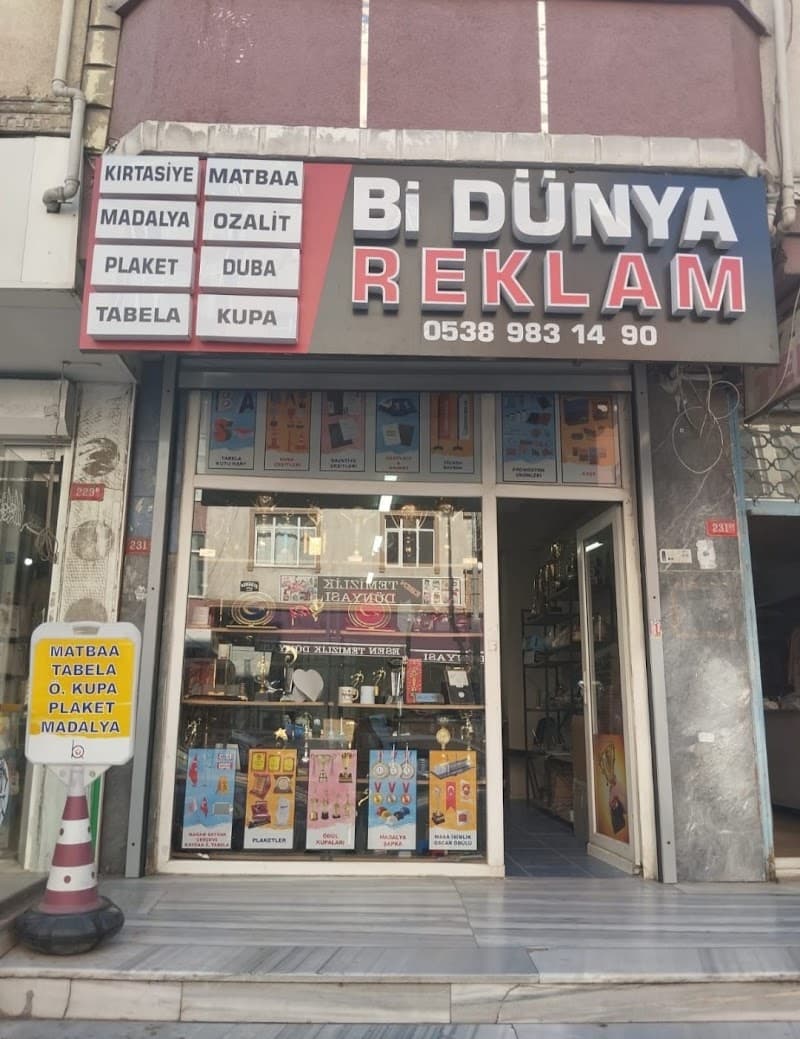 BİDÜNYAREKLAM (Plaket - Madalya - Ödül Kupası) görseli