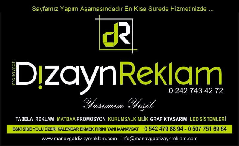 Manavgat Dizayn Reklam görseli