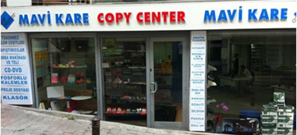 Mavi Kare Copy Center görseli