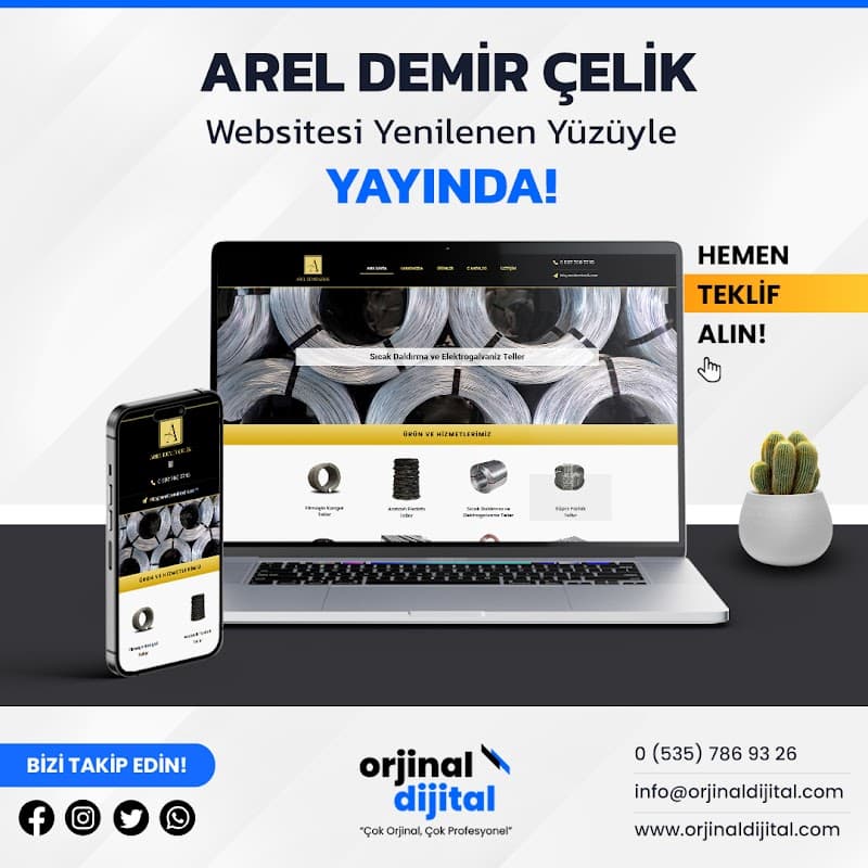 Orjinal Dijital | Web Tasarım ve Grafik Çözüm Ajansı görseli