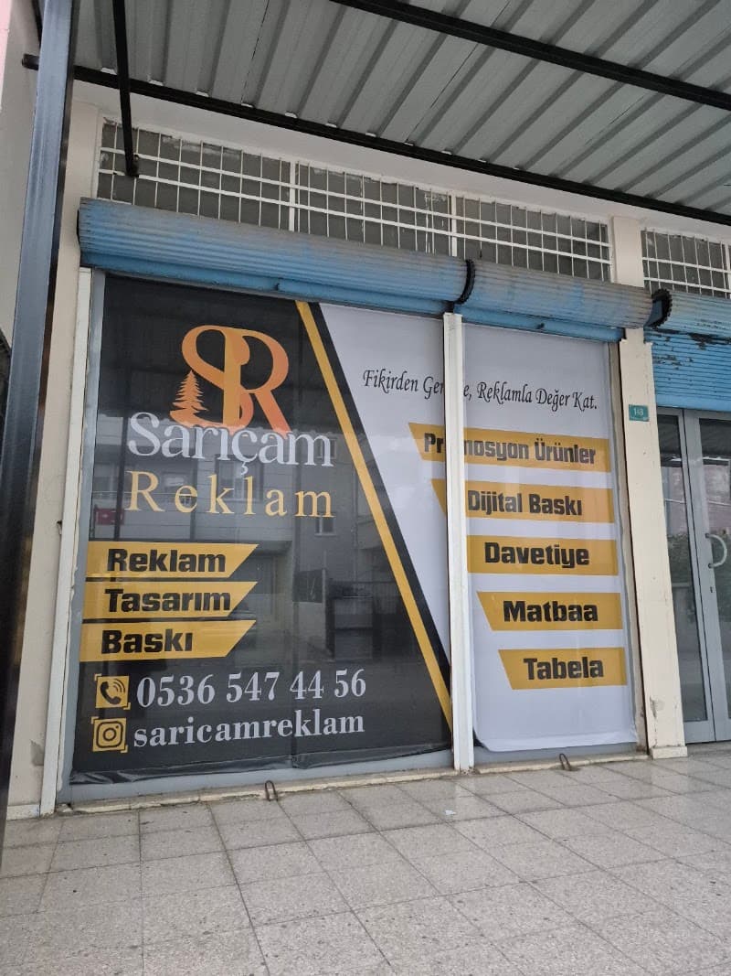 Sarıçam Reklam tasarım görseli